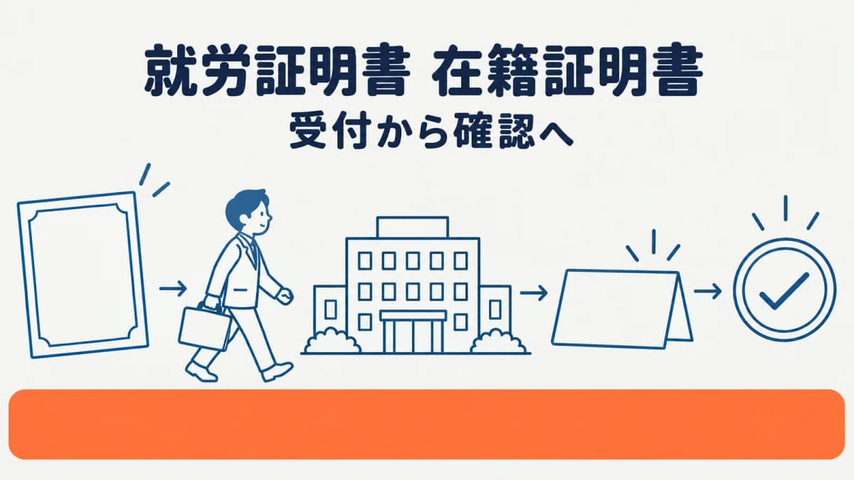 派遣スタッフの就労証明書・在籍証明書|受付と確認【2026年版】